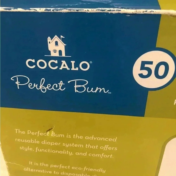 CoCalo Perfect Bum 50 Disposable Diaper Inserts S/M PLUS FREE GIFT - Picture 5 of 9